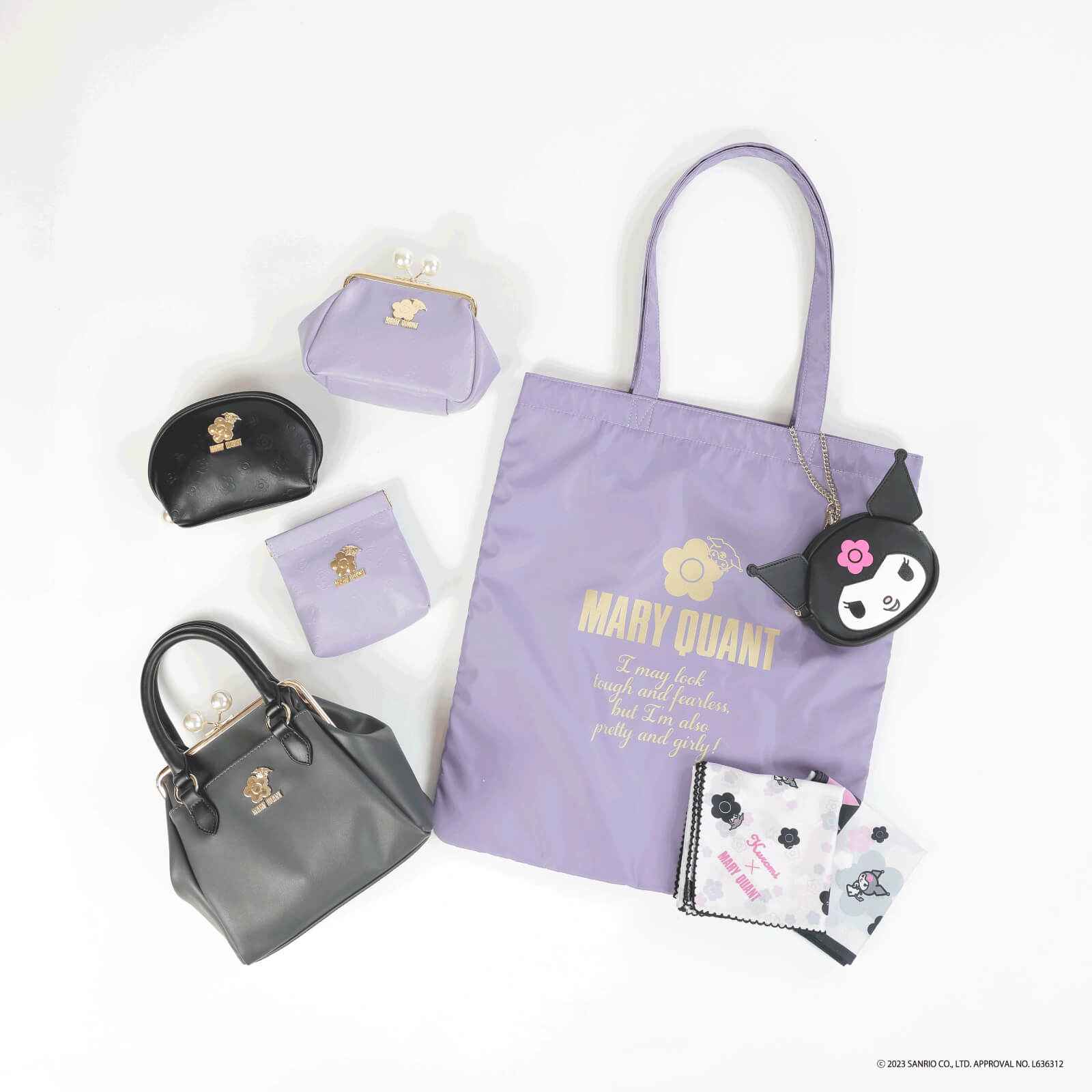 完売♡限定MARY QUANT ✖️クロミちゃんコラボ♡ポーチ♡チャーム