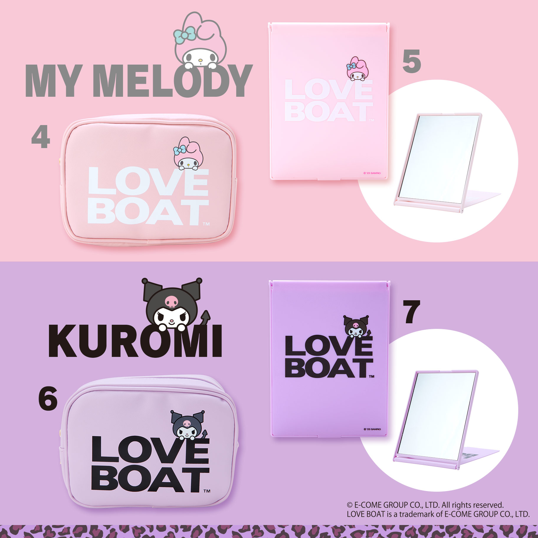 LOVE BOAT コラボ｜サンリオ