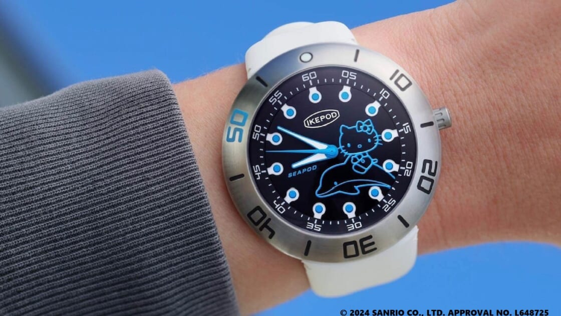 腕時計ブランド「IKEPOD」からハローキティ50周年を記念した限定モデル 