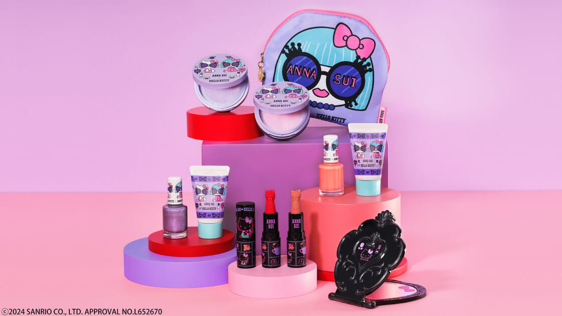 ハローキティ50周年記念 「ANNA SUI × HELLO KITTY」スペシャルコレクション登場！｜サンリオ